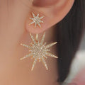Six-pointed star earrings