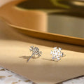 Snowflake earrings